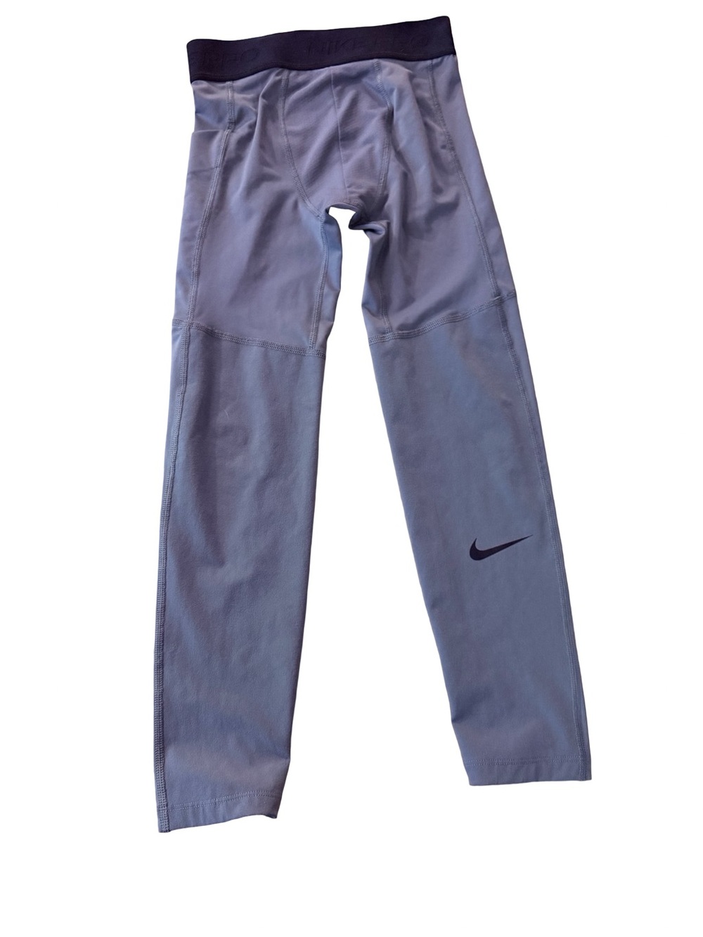 Nike pro kids dri-fit gray  compression leggings size medium